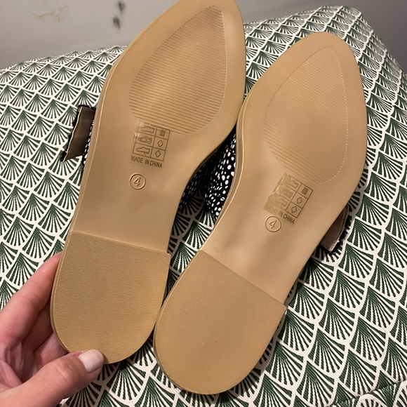 The march - black speckled spot mule Size uk4 - Picture 5 of 5